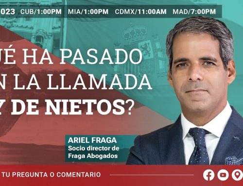 Entrevista El Toque a Ariel Fraga. Actualidad Ley de Memoria Democrática. Fecha 12/04/2023